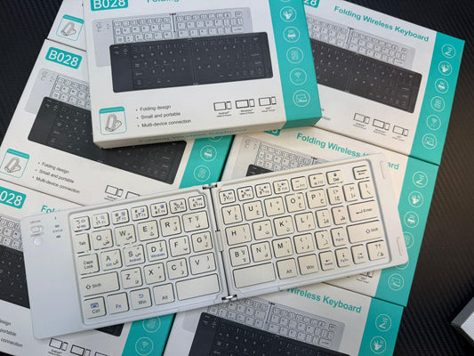 B028 Two-Fold Portable Mini Bluetooth Keyboard