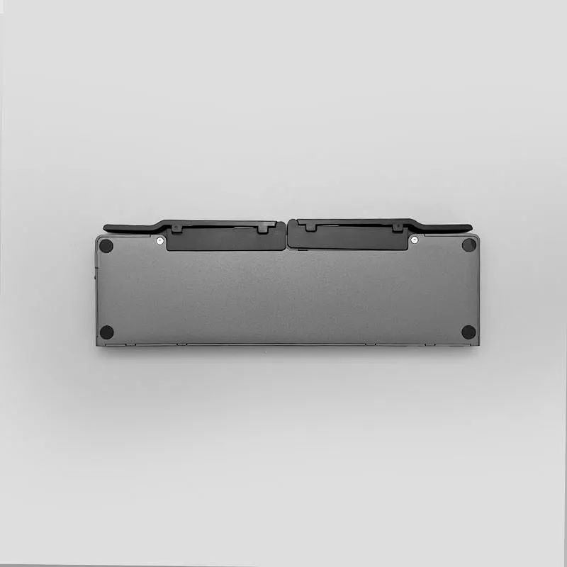 Harmonica Folding Keyboard TWO-fold Foldable Keyboard with Phone/Tablet Stand