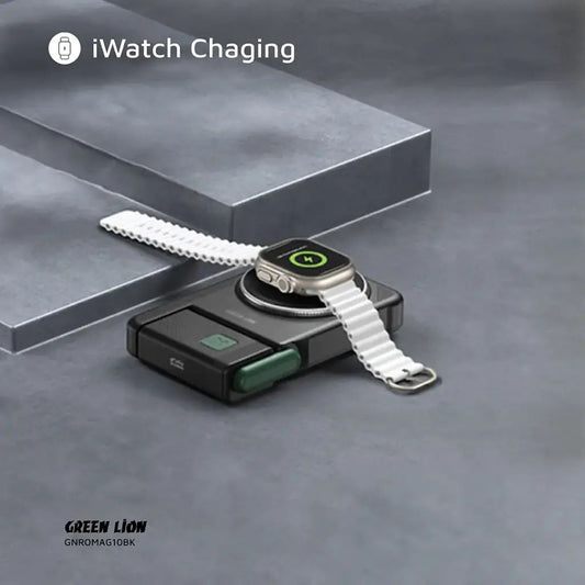 Green Lion Rotex MagSafe 10000mAh Power Bank - Black