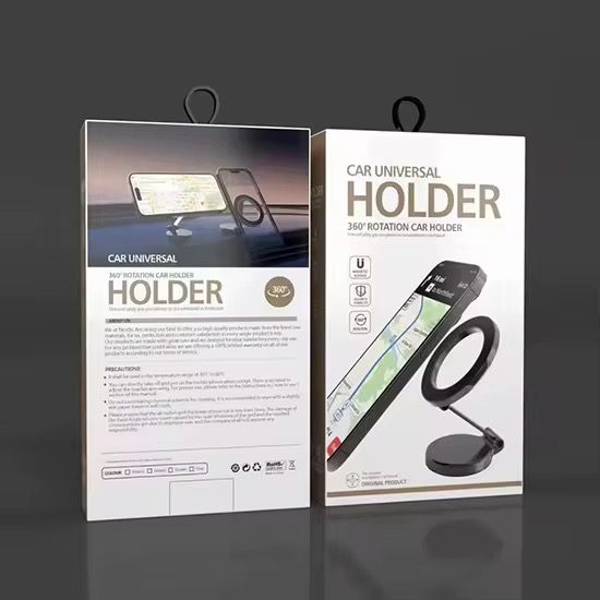 1080 ° Rotating Magnetic Suction Car Phone Holder Folding High-end Strong Magnetic Adhesive for Car Dashboard