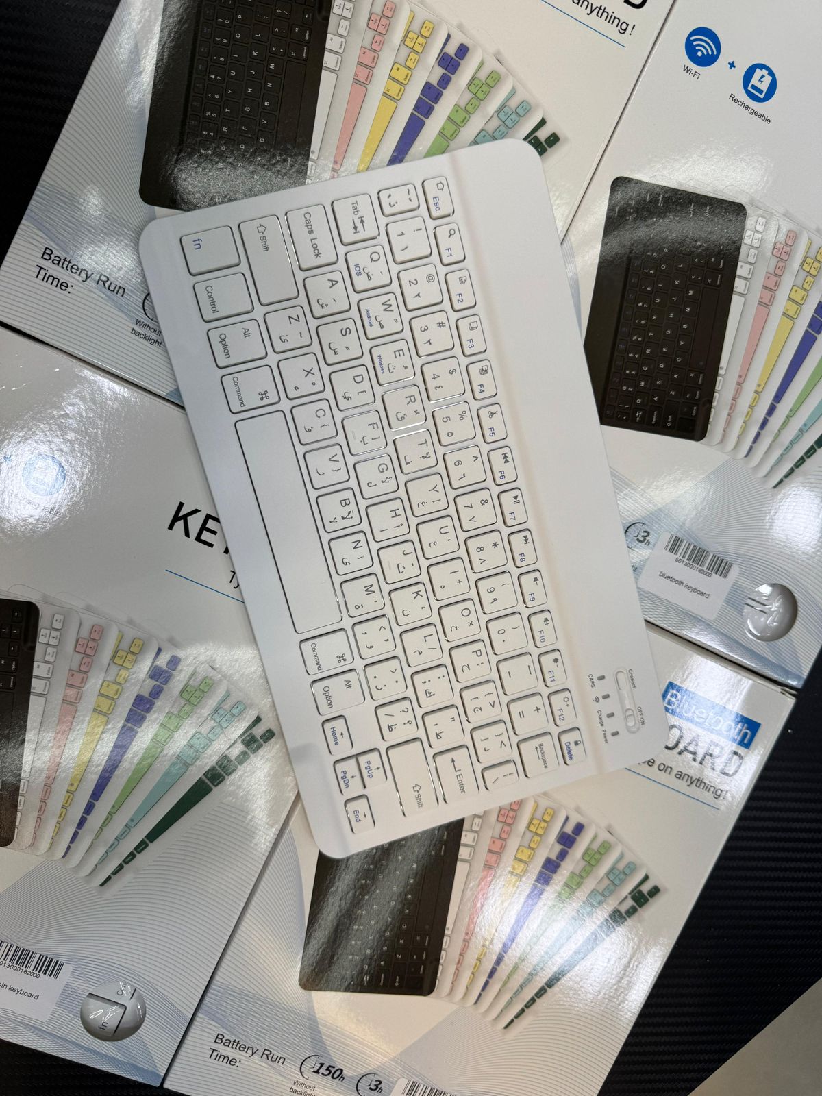 Bluetooth Standard Keyboard - Wireless -type On Anything -Many Compatible