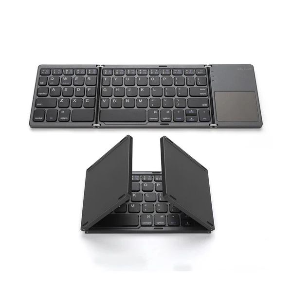 Foldable Wireless Keyboard with Touch Pad - B033