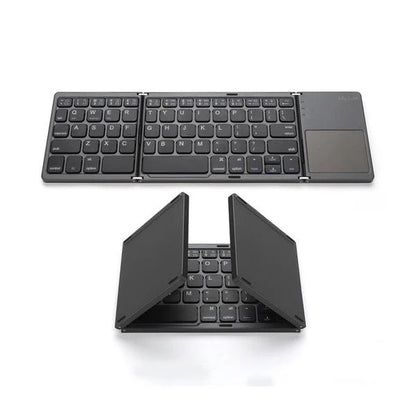 Foldable Wireless Keyboard with Touch Pad - B033