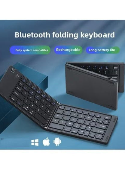 B028 Two-Fold Portable Mini Bluetooth Keyboard