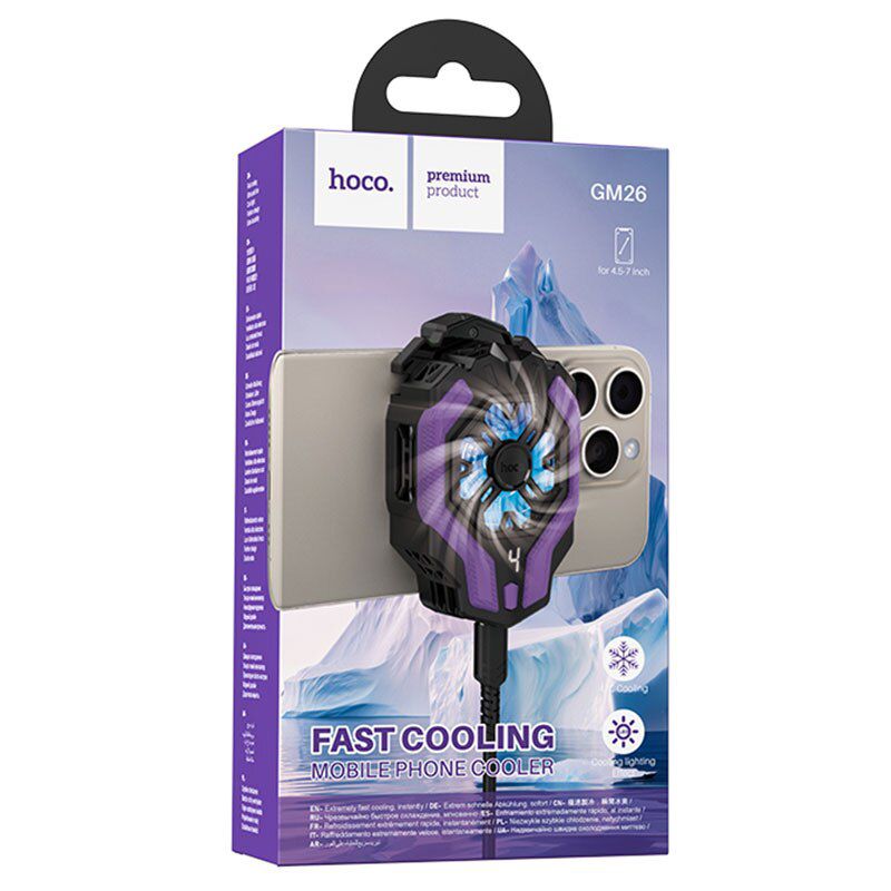 Hoco GM26 Ambitious Mobile Phone Cooling Fan.