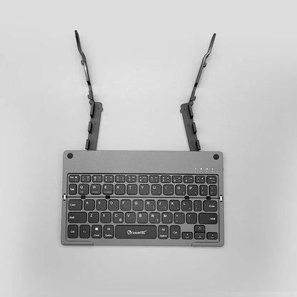 Harmonica Folding Keyboard TWO-fold Foldable Keyboard with Phone/Tablet Stand