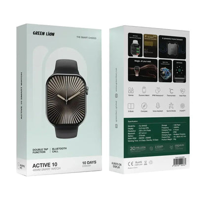 Green Lion Active 10 46 MM Smart Watch