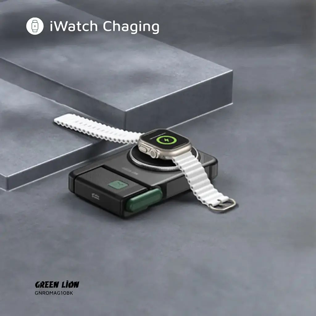 Green Lion Rotex MagSafe 10000mAh Power Bank - Black