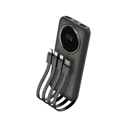 Green Lion Power Pulse 10000mAh Power Bank - Black