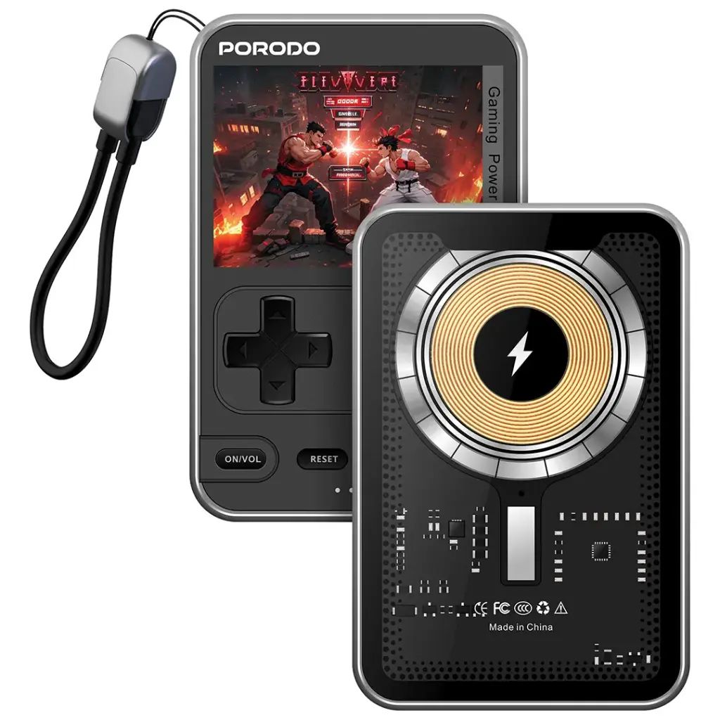 Porodo Arcadevolt 5000mAh MagSafe Power Bank - Black