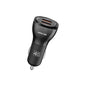 Green Lion Dual QC3.0 Car Charger 40W - Black