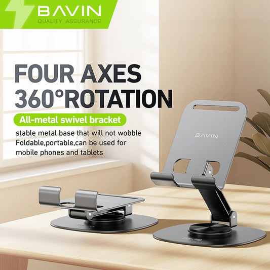 BAVIN D-S-PS70 360° Rotating Phone & Tablet Steel Holder