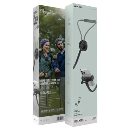 Green Lion Flex Neck Wearable Neck Holder - Black