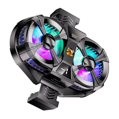 SL07 Mobile Phone Cooler 3 Gears Adjustable Semiconductor Cooling Fan Radiator for IPhone Android PUBG Live Streaming Heat Sink